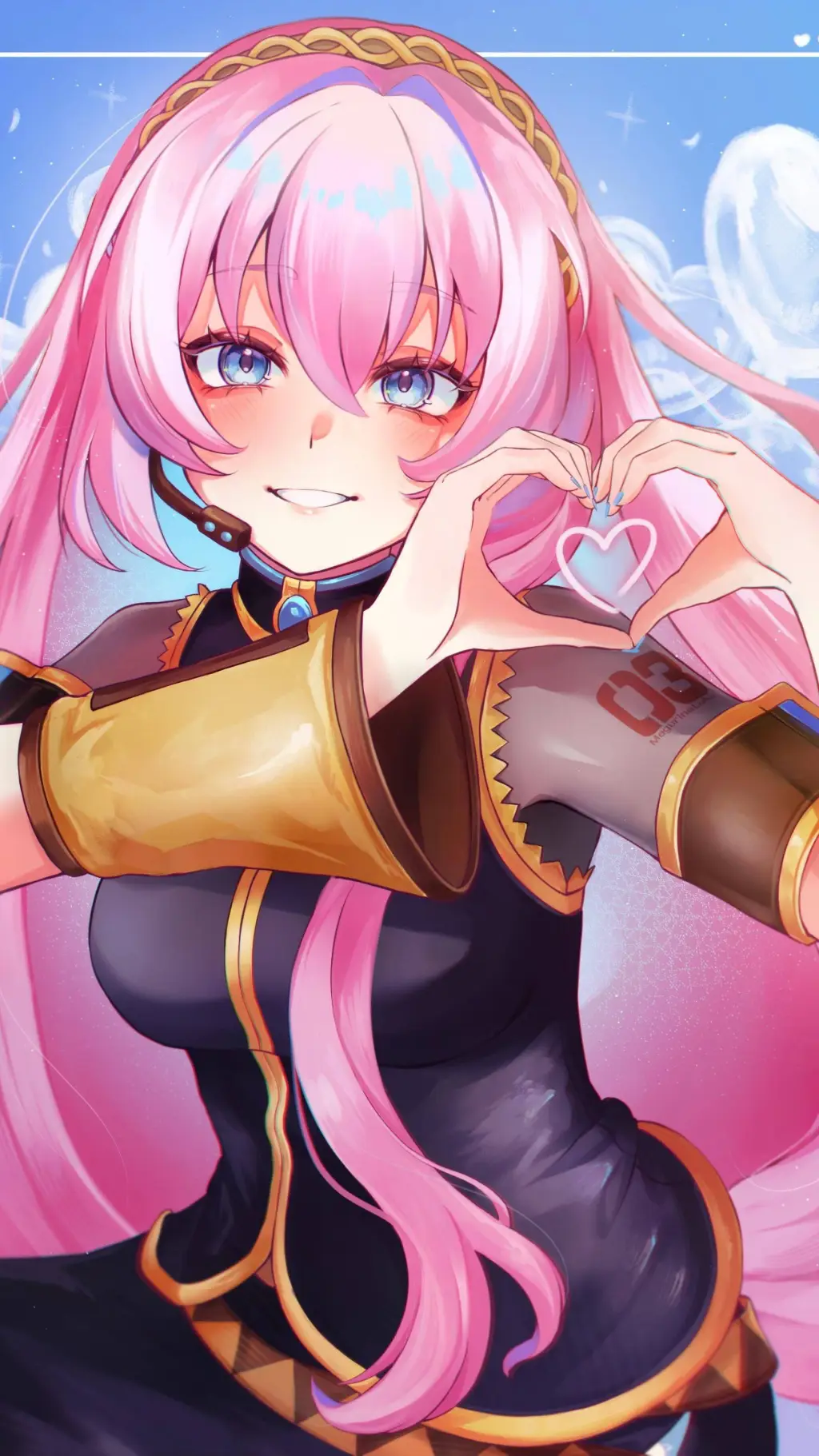 ai character: Megurine Luka background
