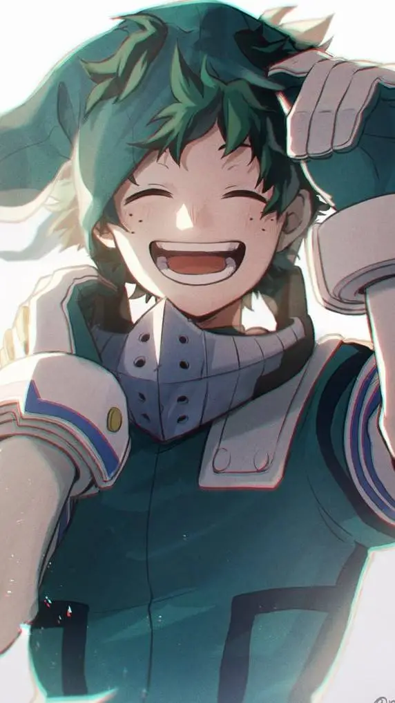 ai character: Deku background