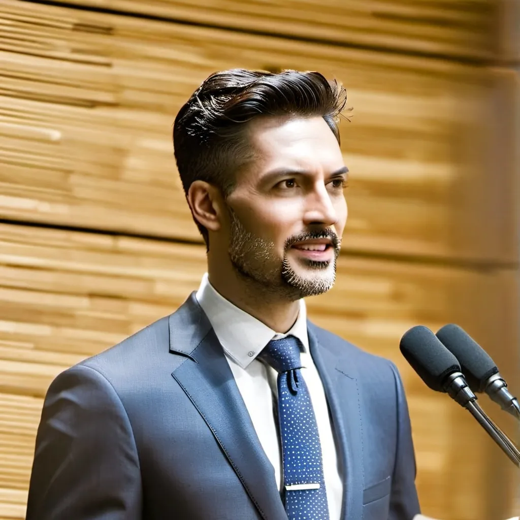 chat with ai character: Speech