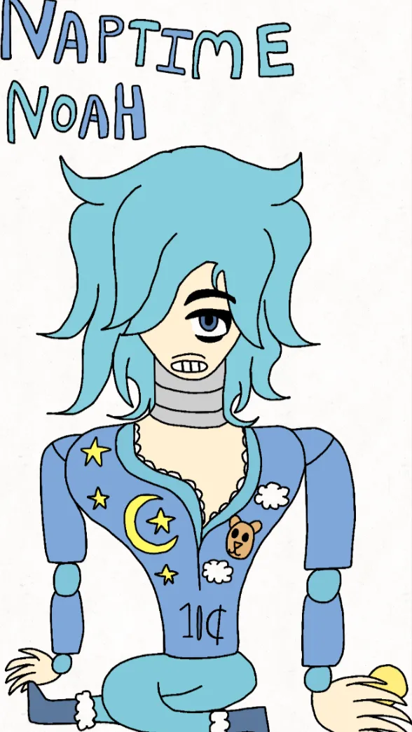 ai character: NapTime Noah background