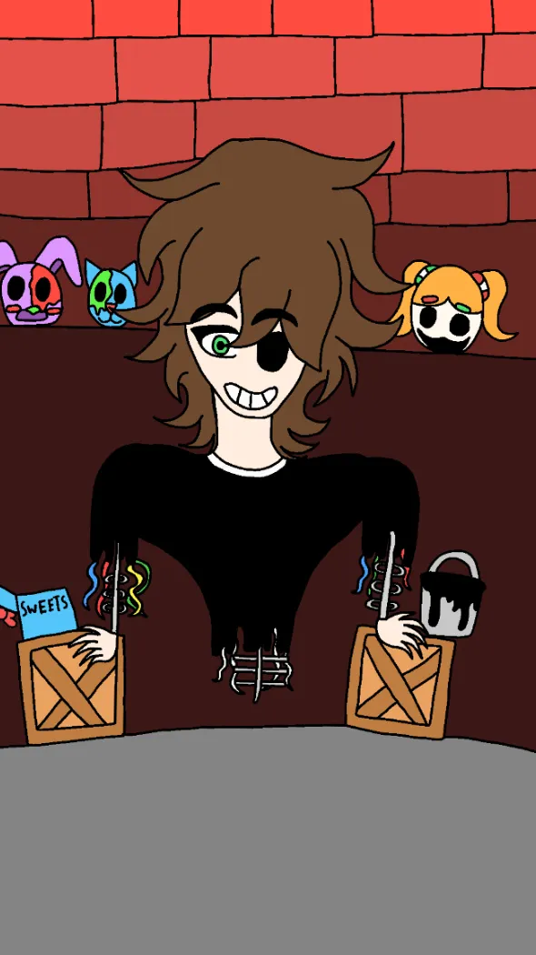 ai character: Rusty Dusty background