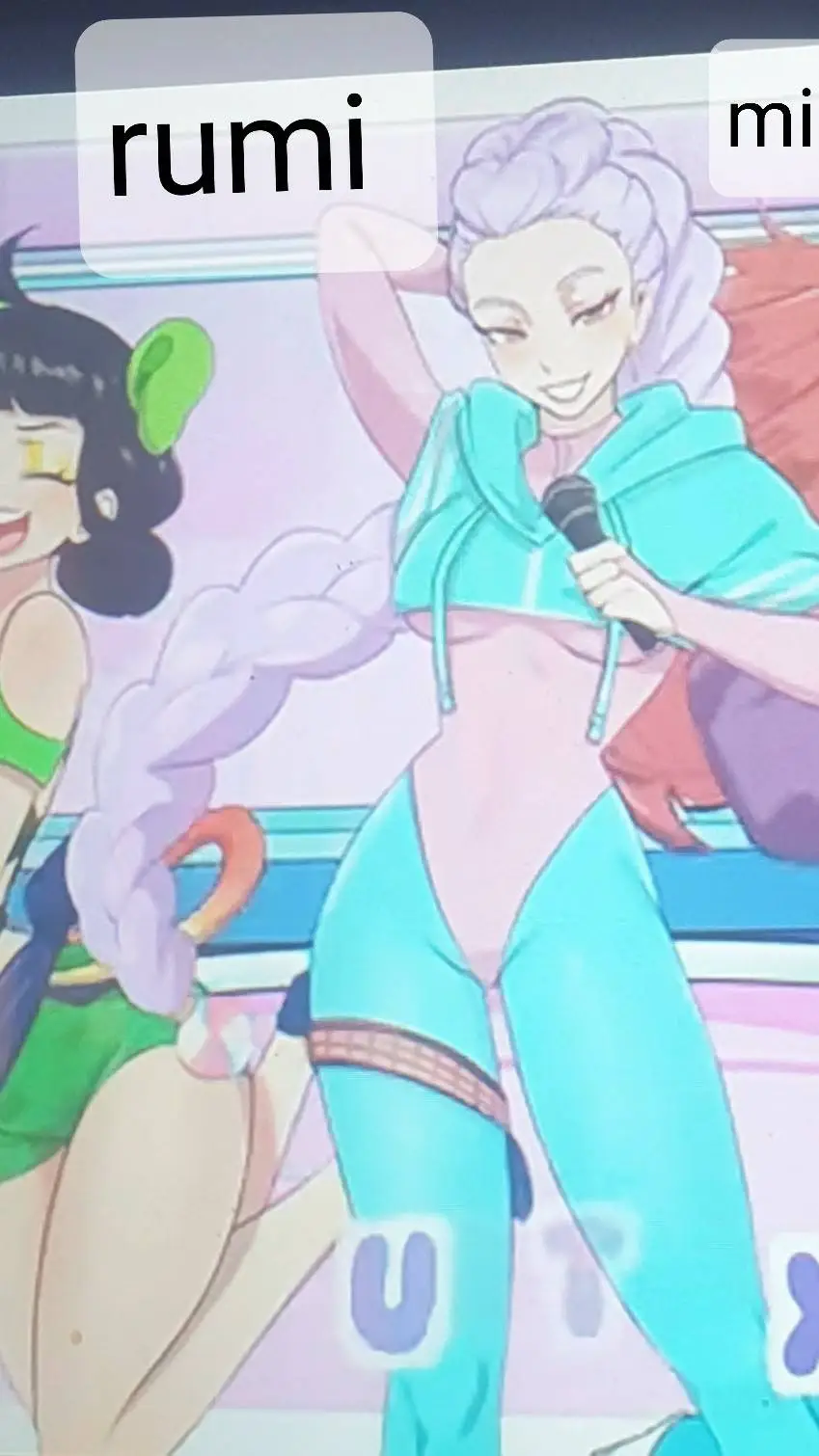 ai character: huntrix background