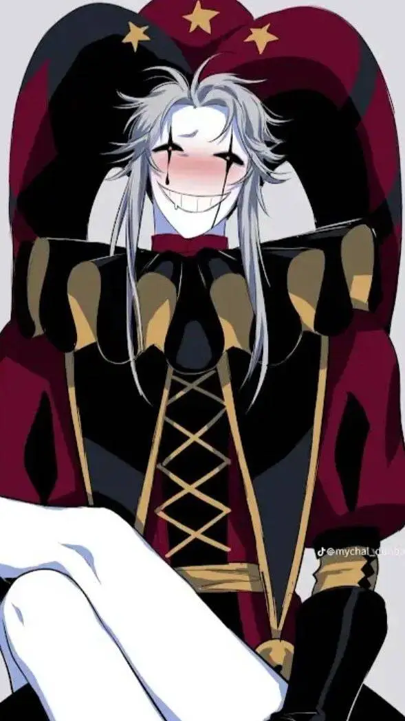 ai character: Pierrot  background