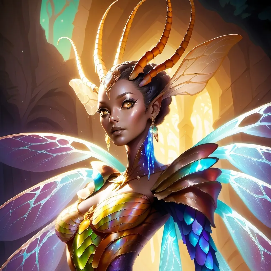 chat with ai character: The Insect Queen 