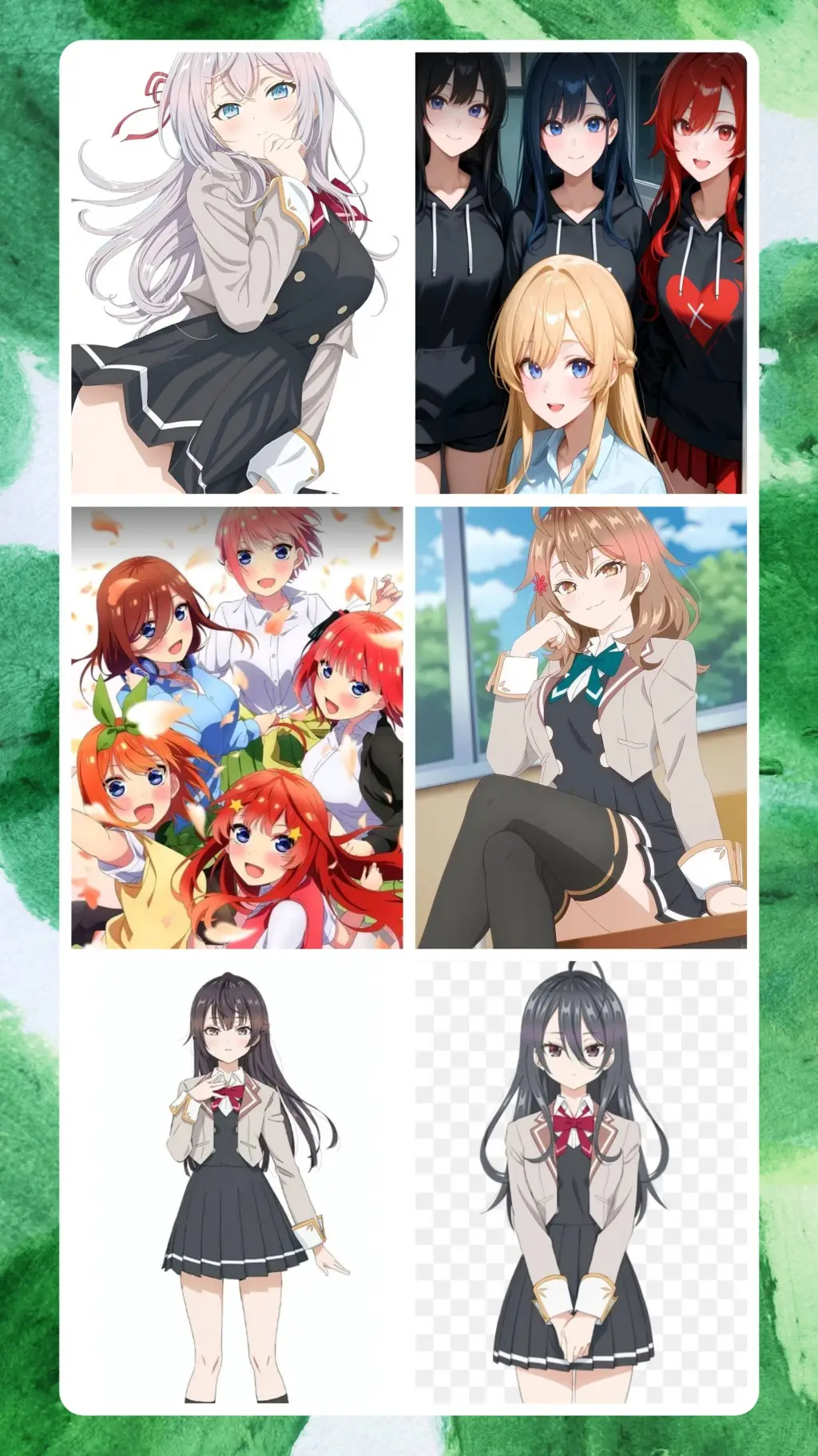 ai character: 13 sisters  background