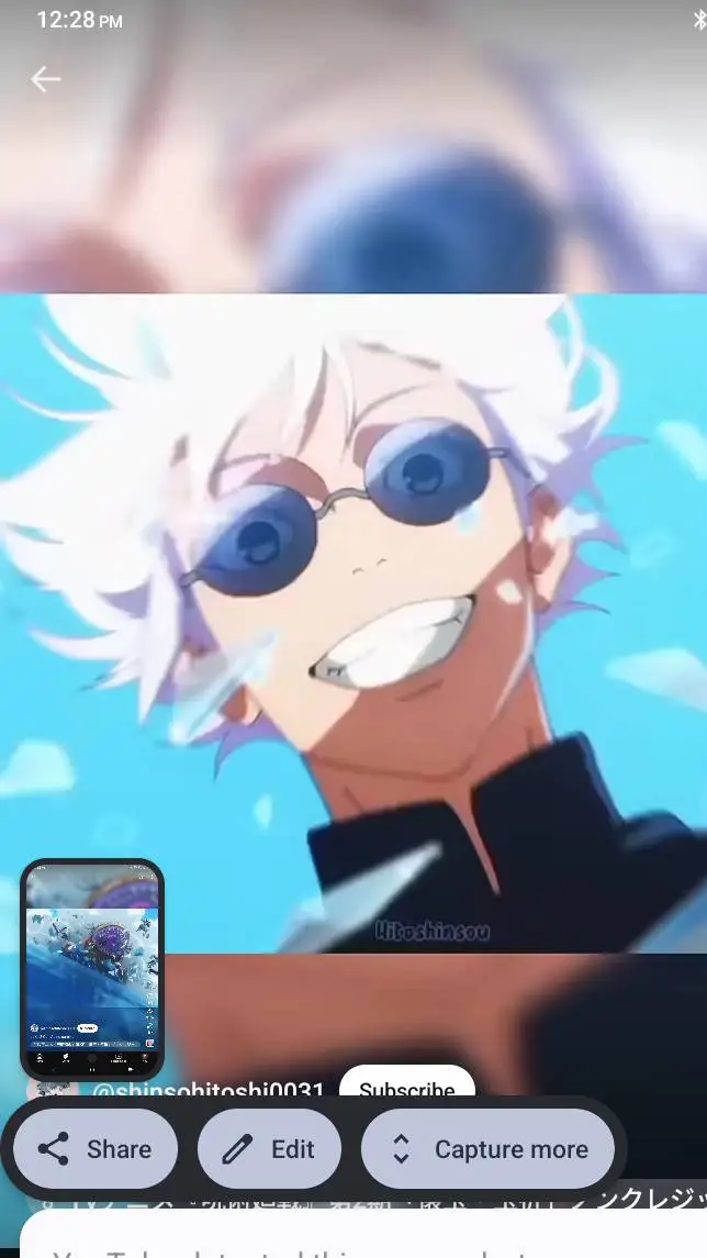 ai character: gojo background