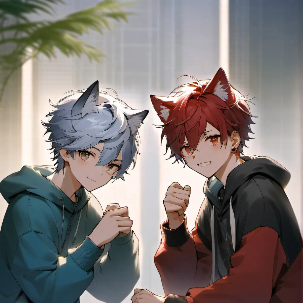 chat with ai character: Felix and Milo