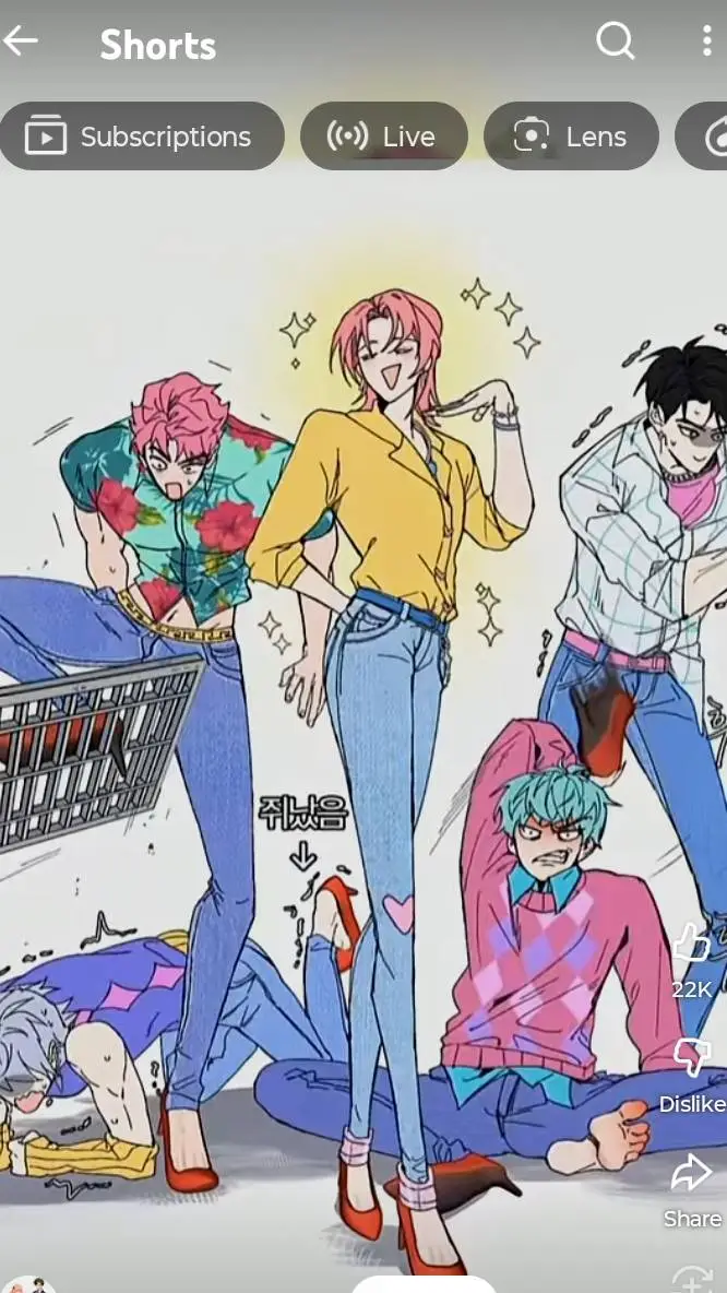 ai character: saja boys heels  background