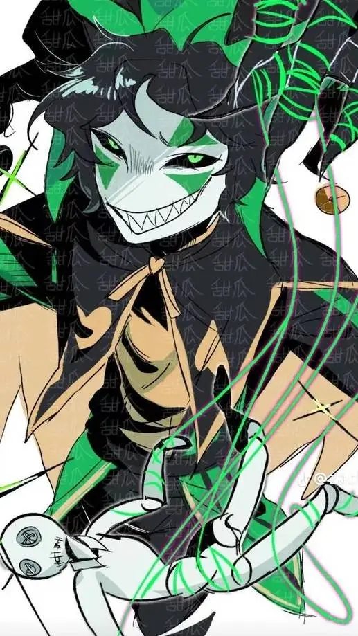 ai character: Harly for short❤️🔥 background