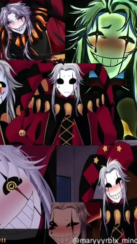 ai character: Pierrot ❤️🔥❤️ background