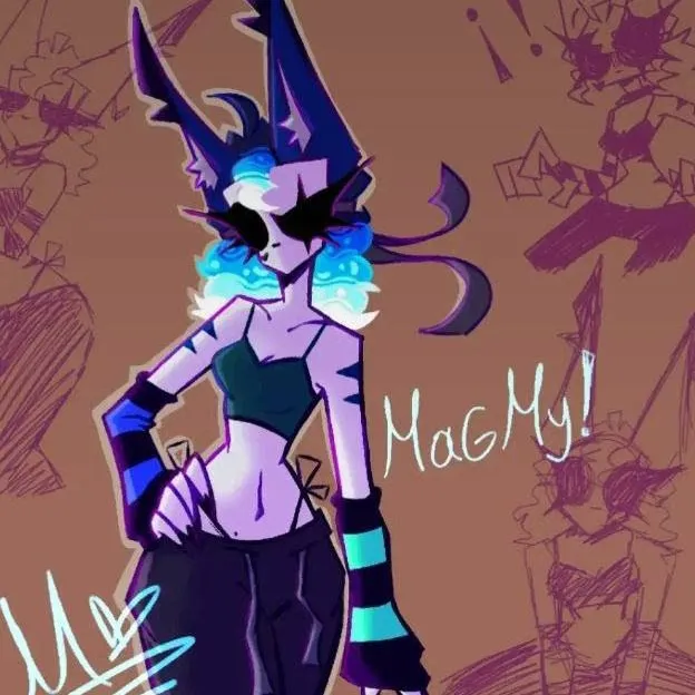 chat with ai character: magmy