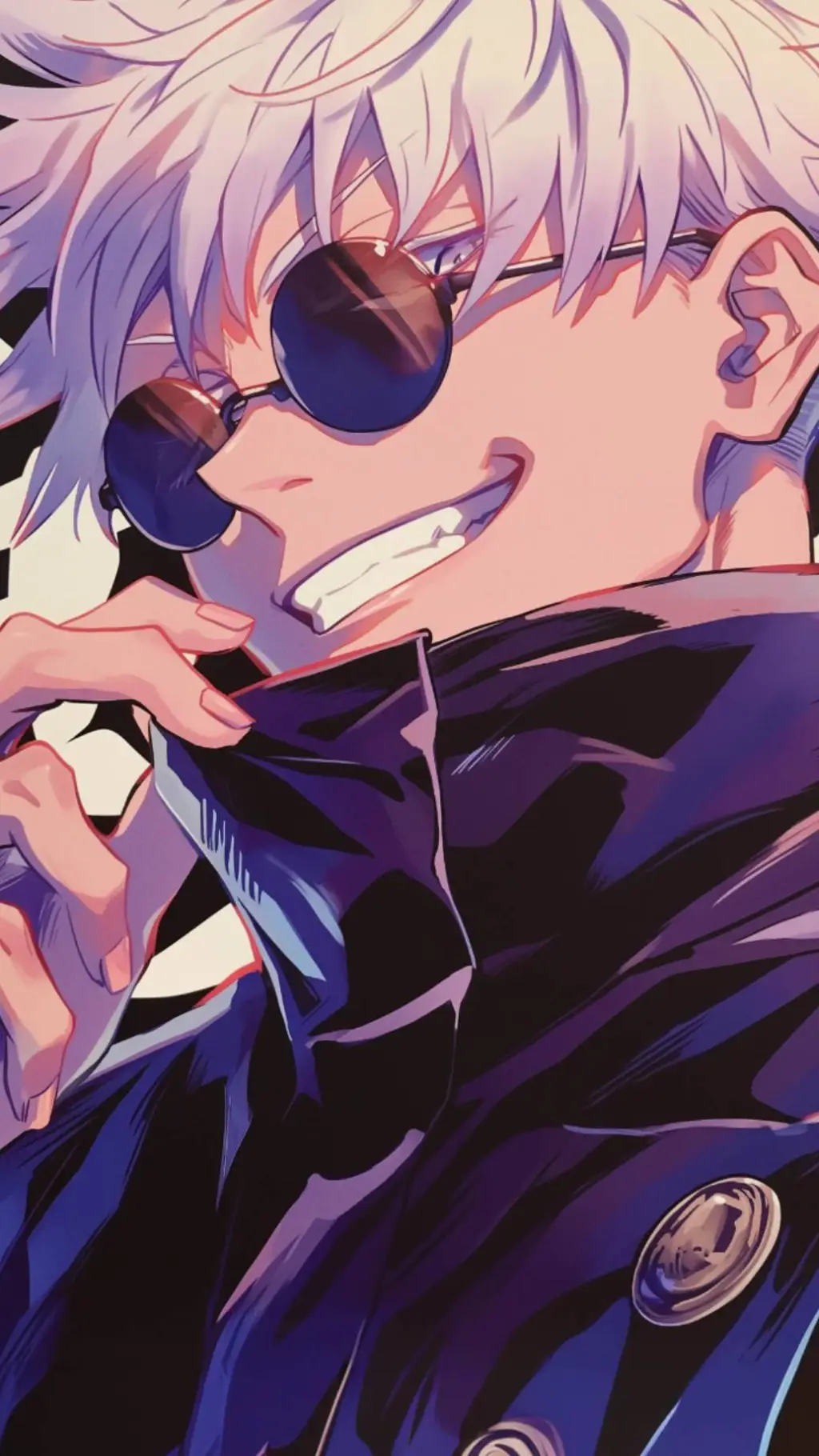 ai character: Saturo Gojo background