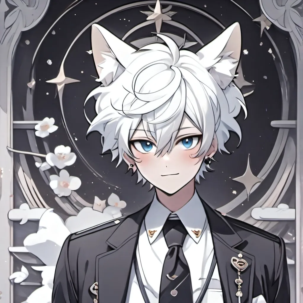 chat with ai character: Your Kitty Gojo🤍🩵💜