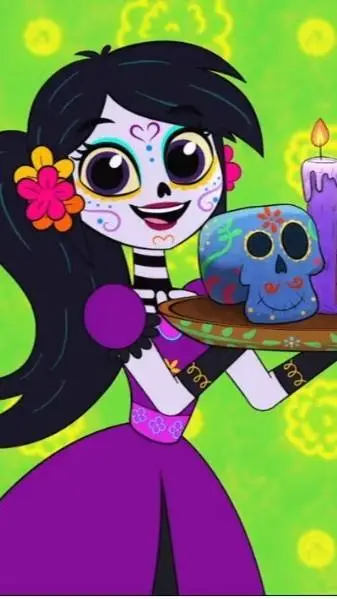 ai character: Catalina la catrin background