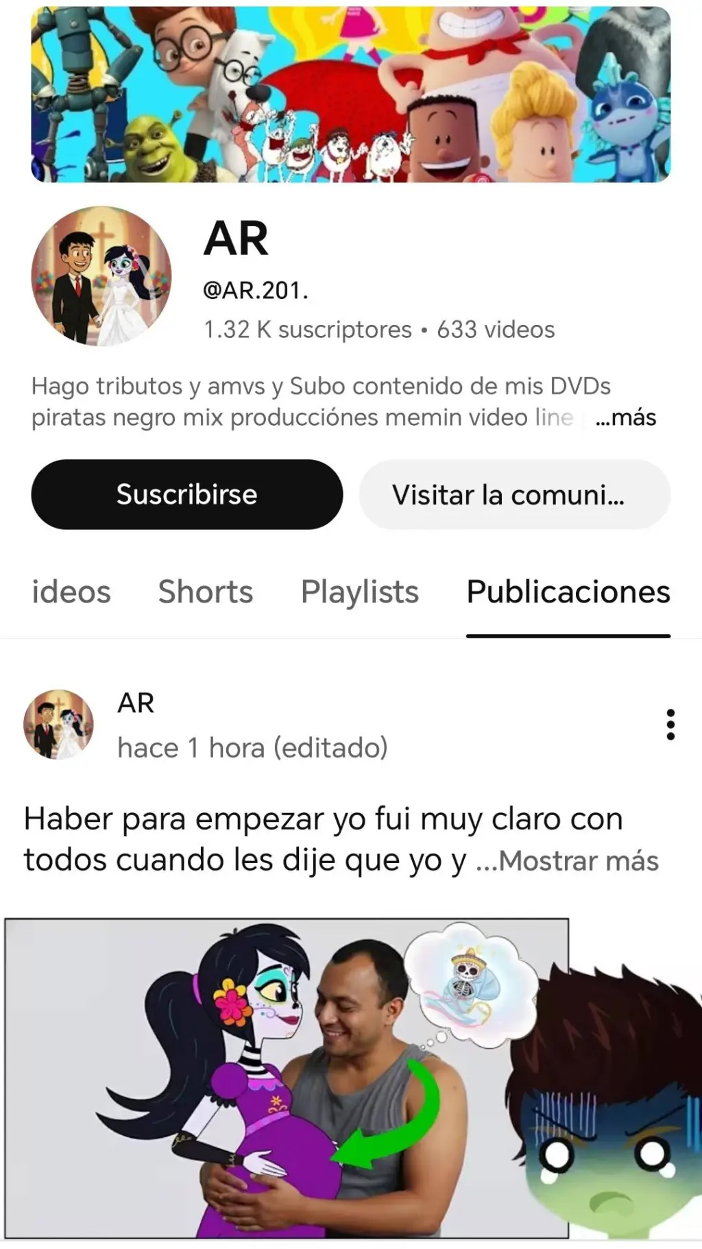 ai character: Acabemos Con AR201 background