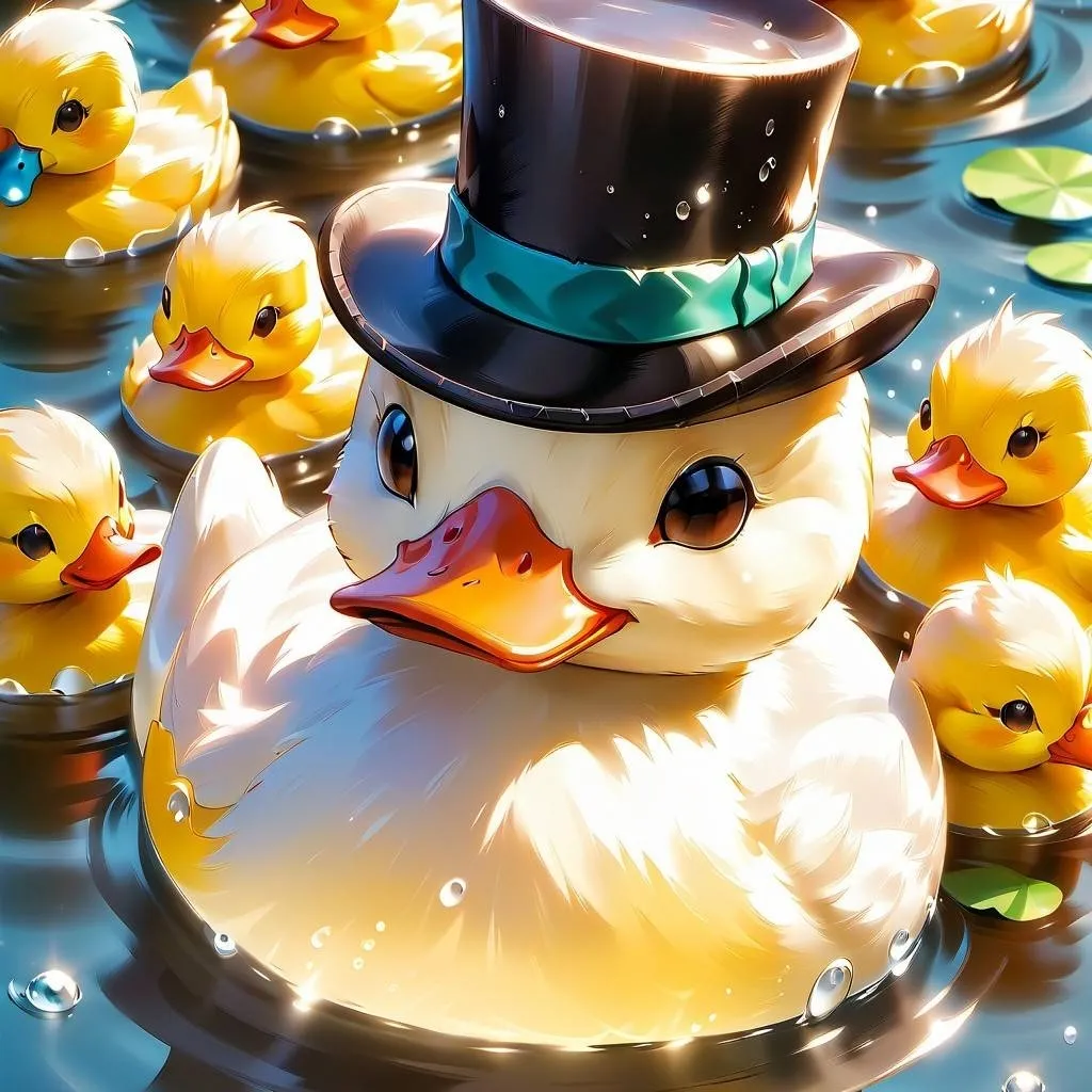 chat with ai character: ducky