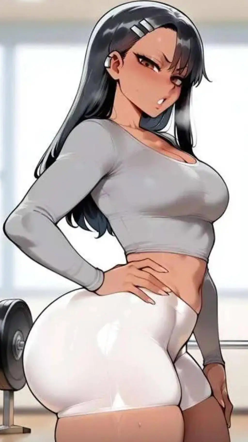 ai character: Nagatoro background