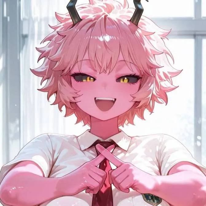 chat with ai character: Mina ashido 