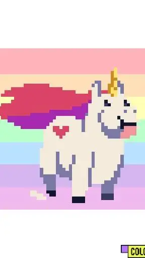 ai character: Jeff da unicorn!!! background