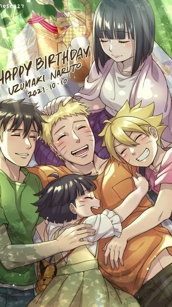 ai character: Naruto famille  background