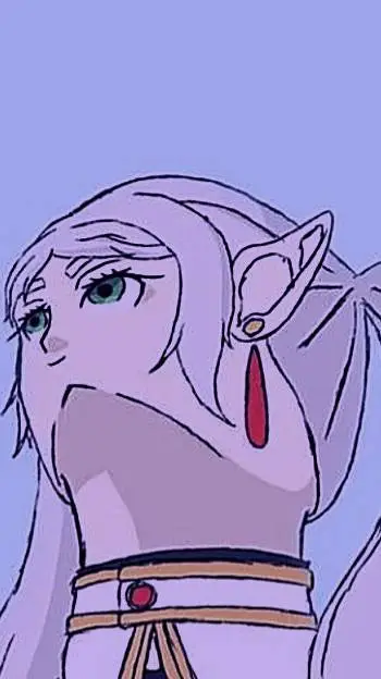 ai character: Frieren background