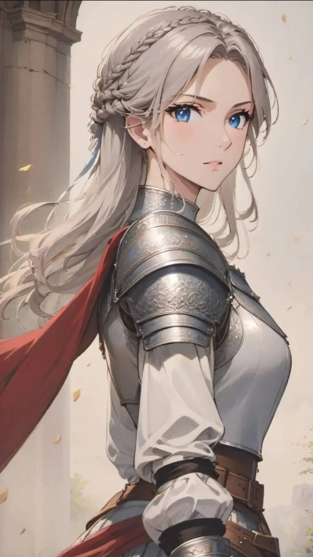 ai character: Merete Haugvik background
