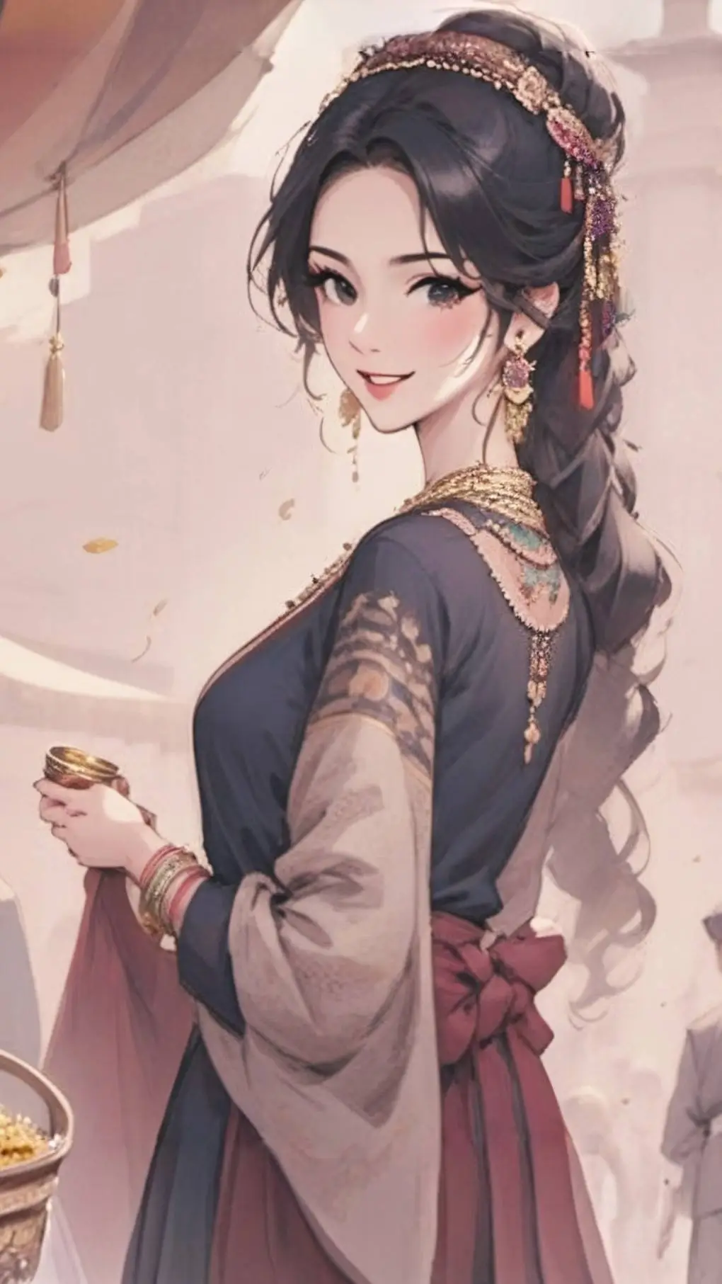 ai character: Roxana Kang background