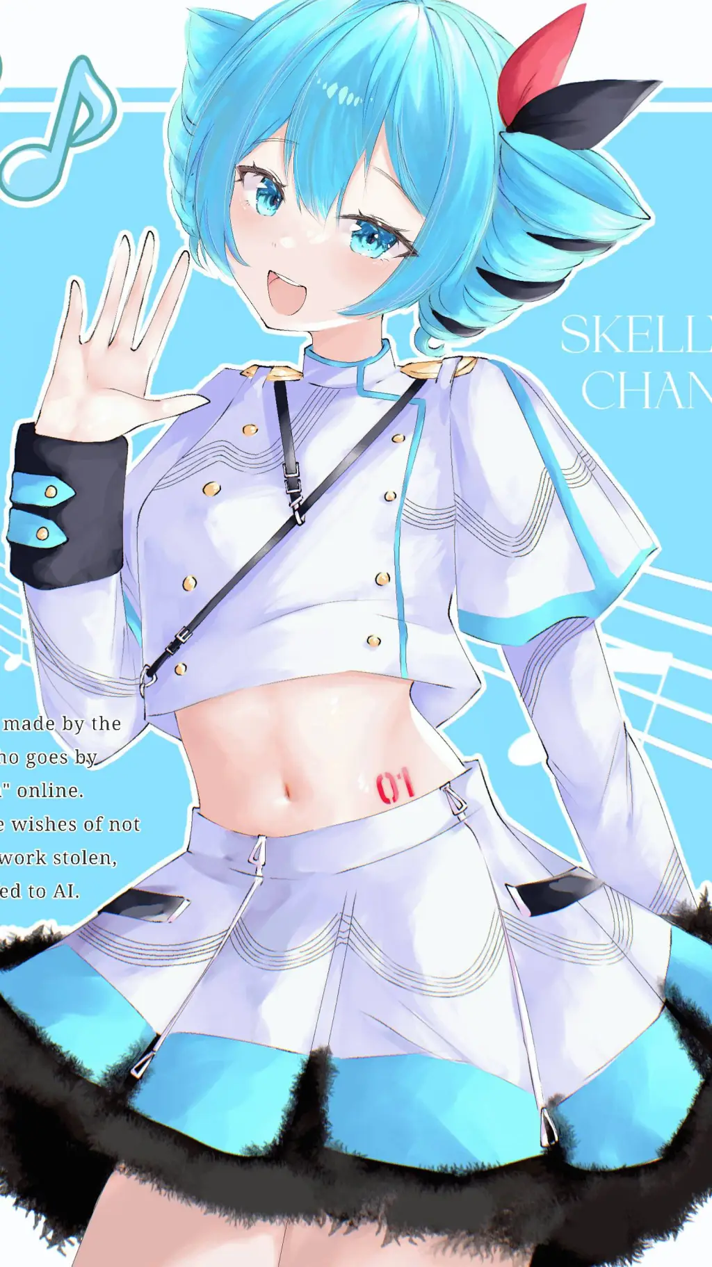 ai character: Miku Mi  background