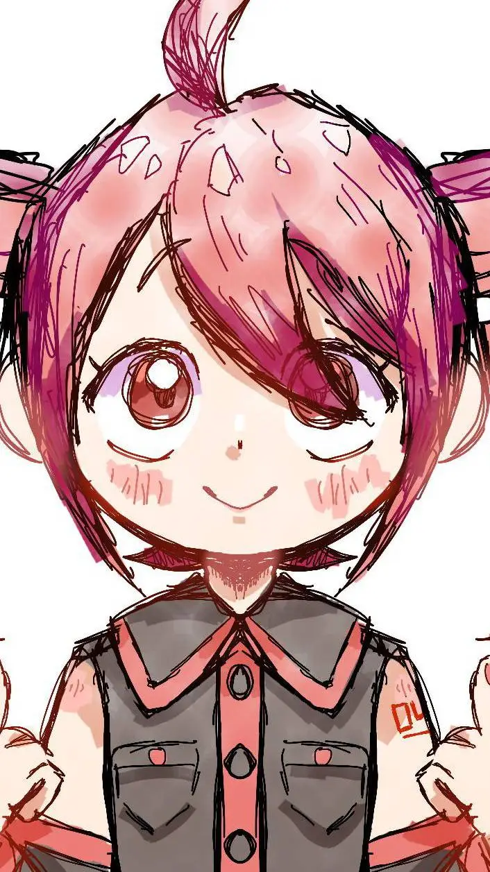 ai character: Teto niña background