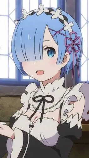 ai character: Rem rem background