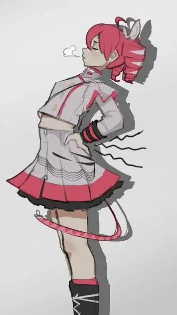 ai character: Teto background