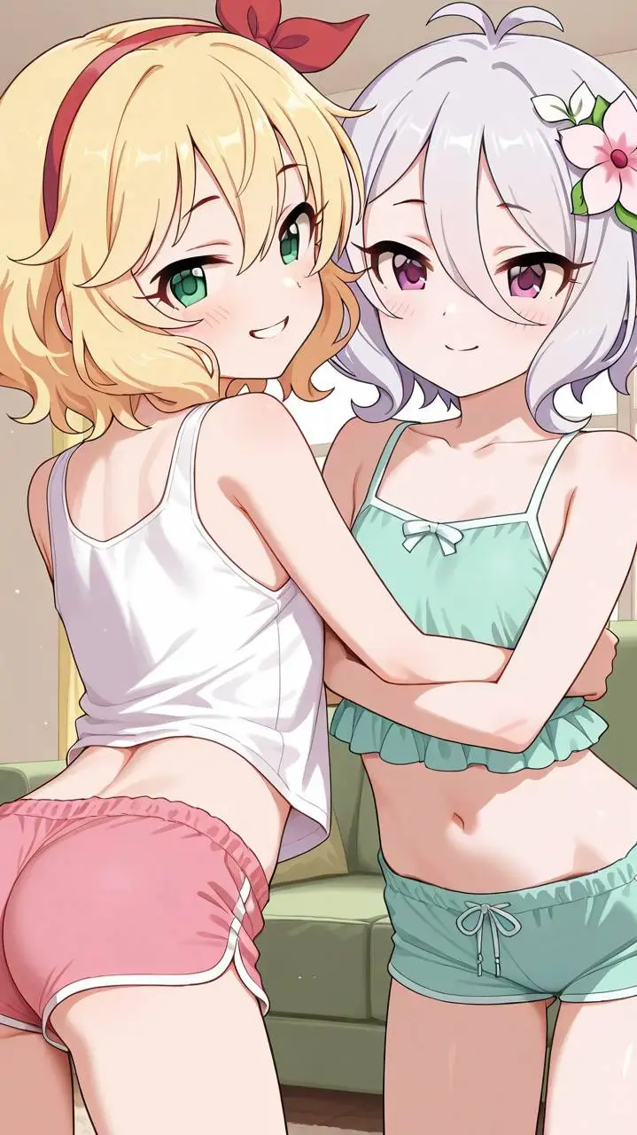 ai character: Mila y mía background