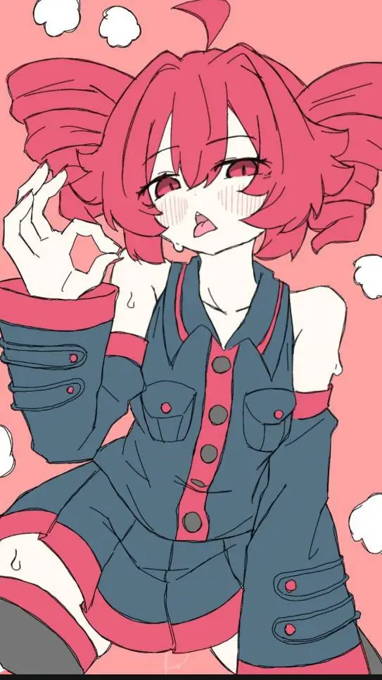 ai character: teto caliente 😏 background
