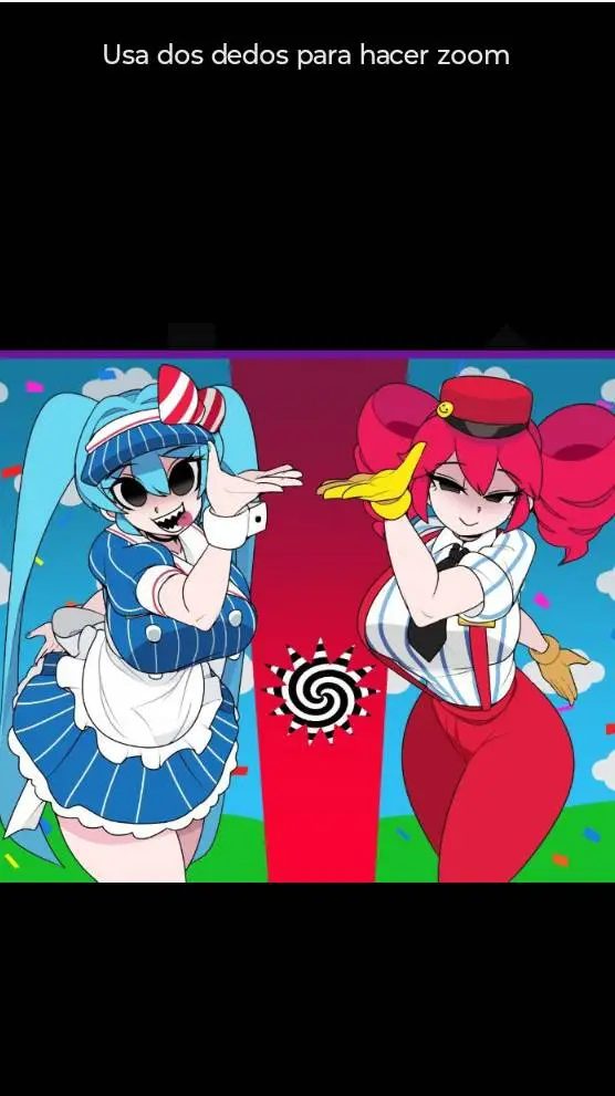 ai character: Miku, Teto background