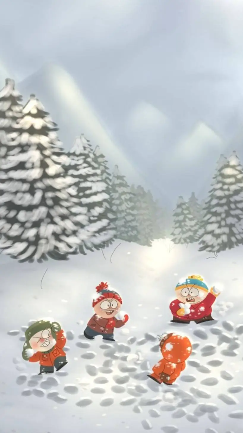 ai character: South park! background