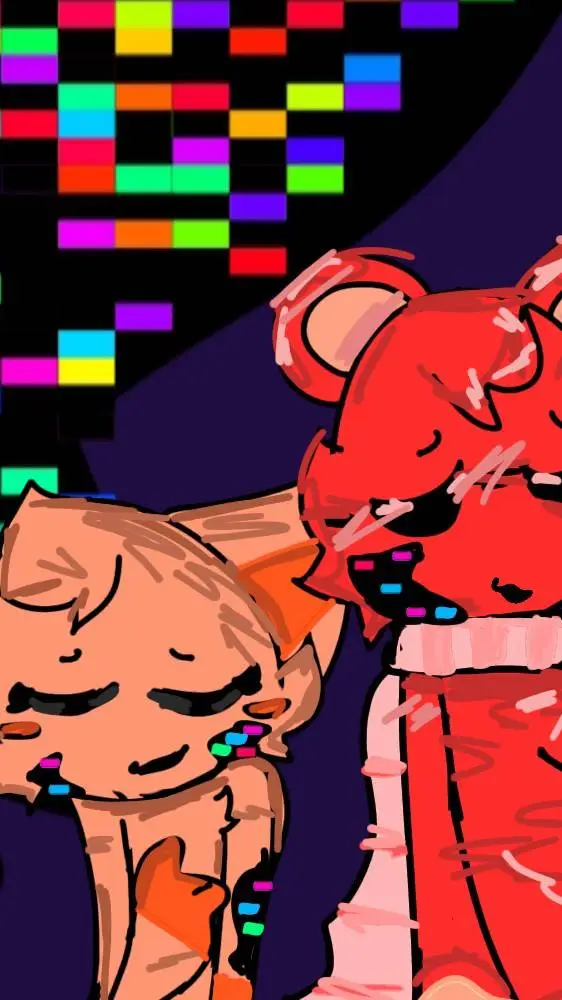 ai character: Bukki and loony background