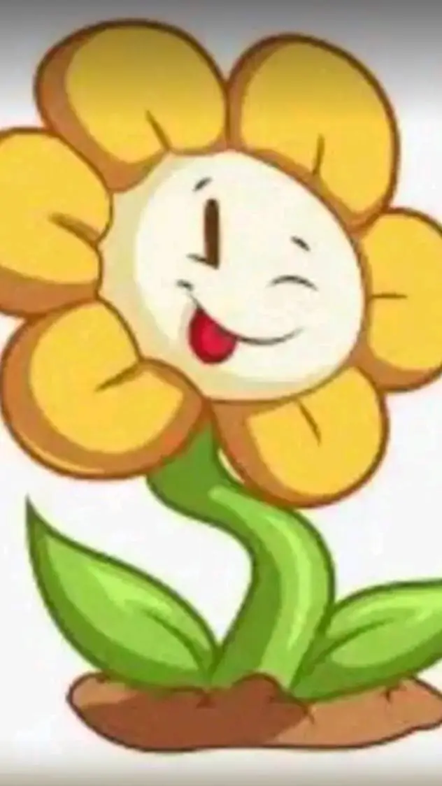 ai character: Flowey background