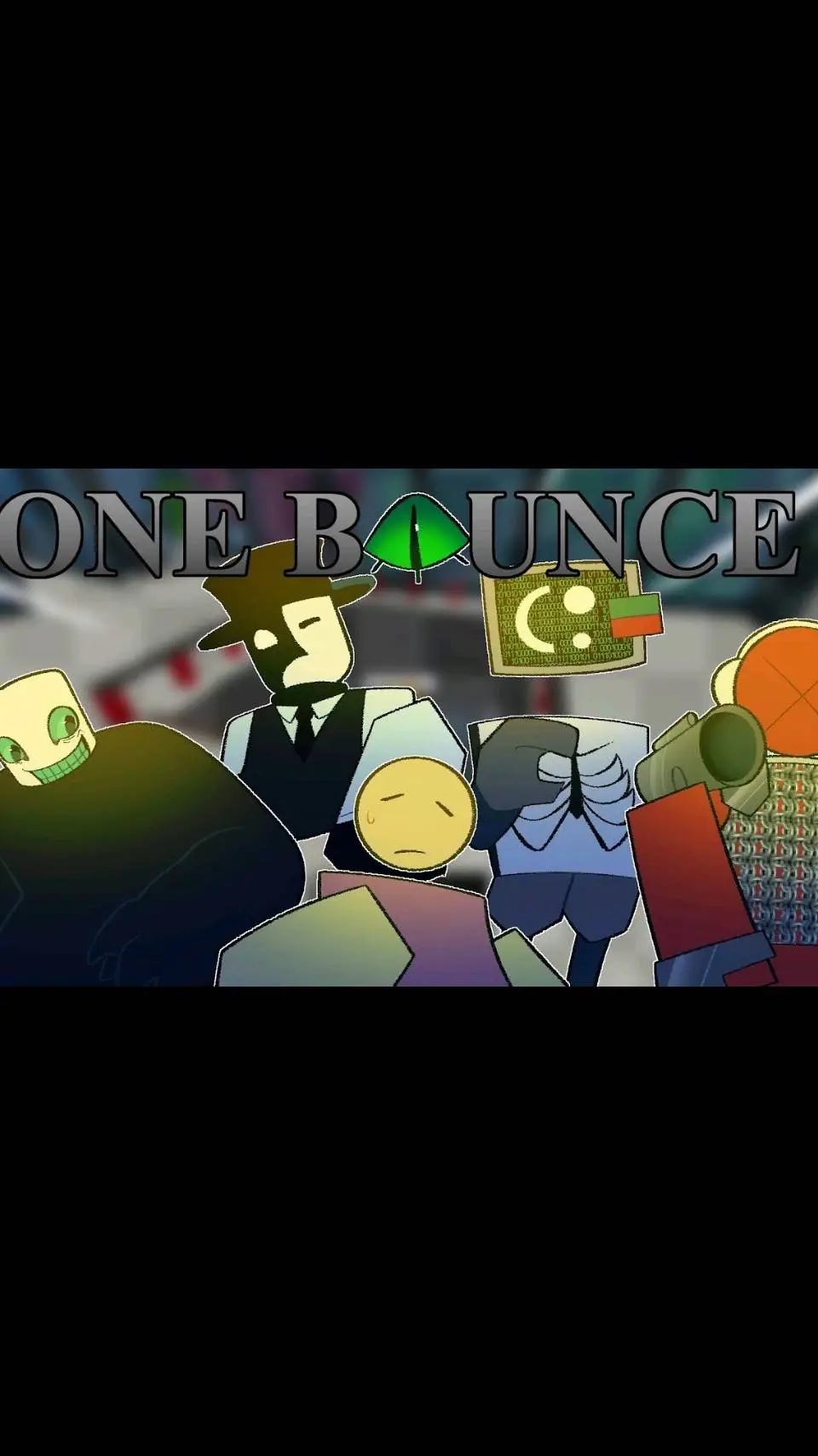 ai character: One bounce background