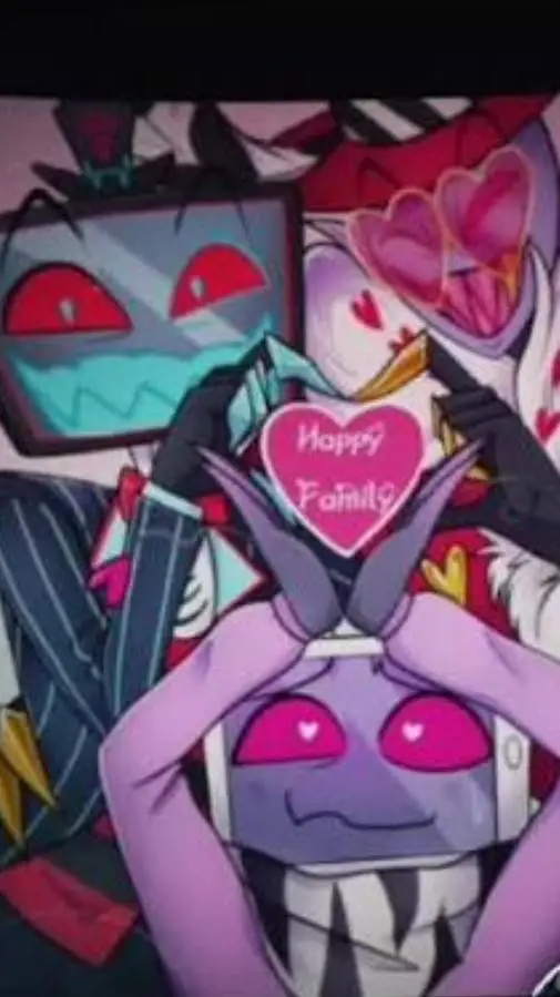 ai character: happy family background