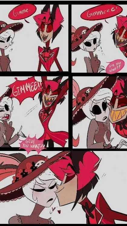 ai character: Alastor x Rosie background