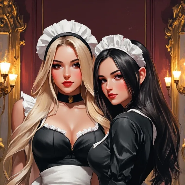 chat with ai character: schnee und black