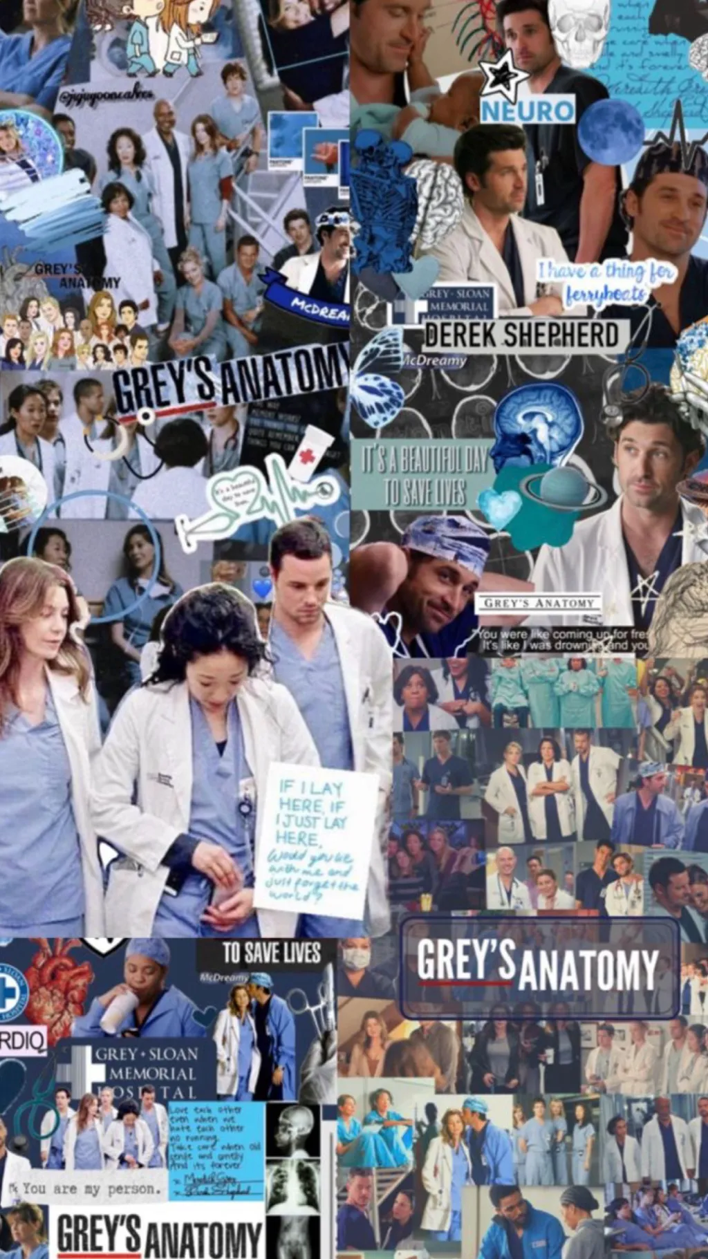 ai character: Grey‘s Anatomy  background