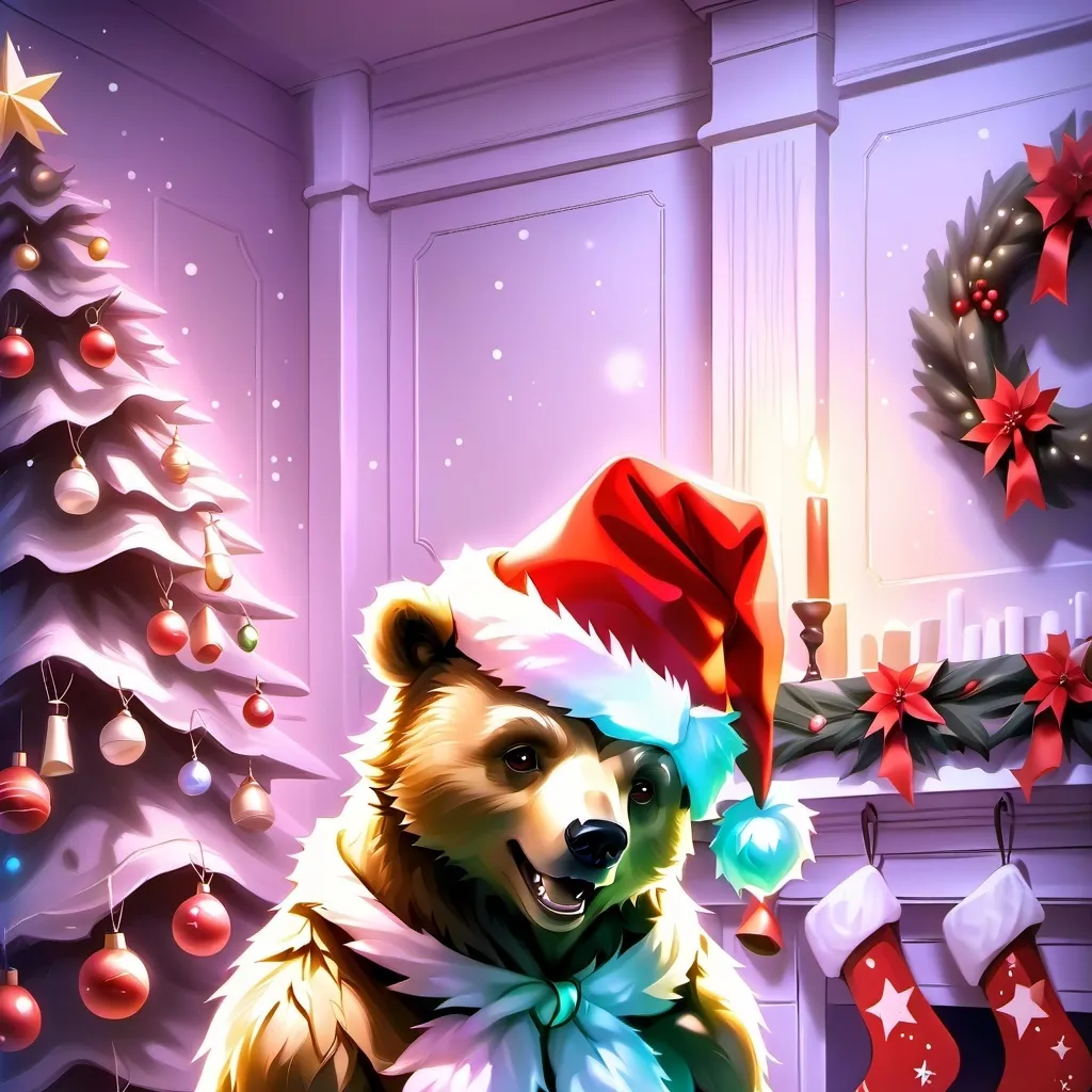 chat with ai character: oso navideño