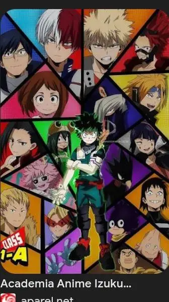 ai character: mha  background