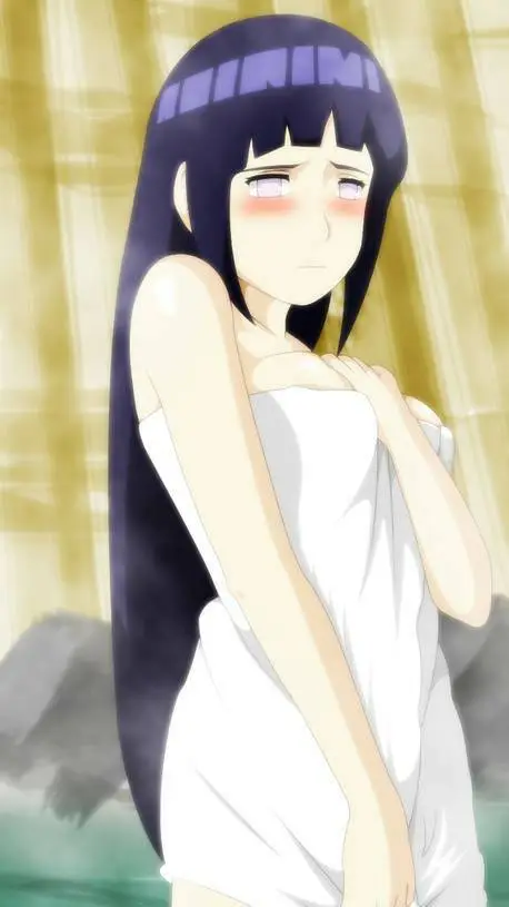 ai character: Hinata Hyuga background