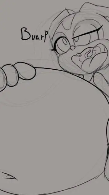 ai character: Cream Vore background