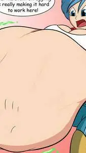 ai character: Bulma Vore background