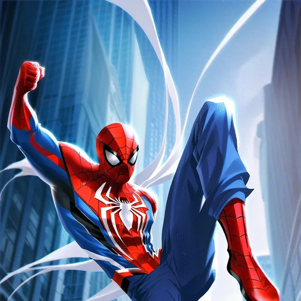 chat with ai character: Spiderman