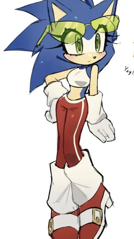 ai character: la hermana desonic background