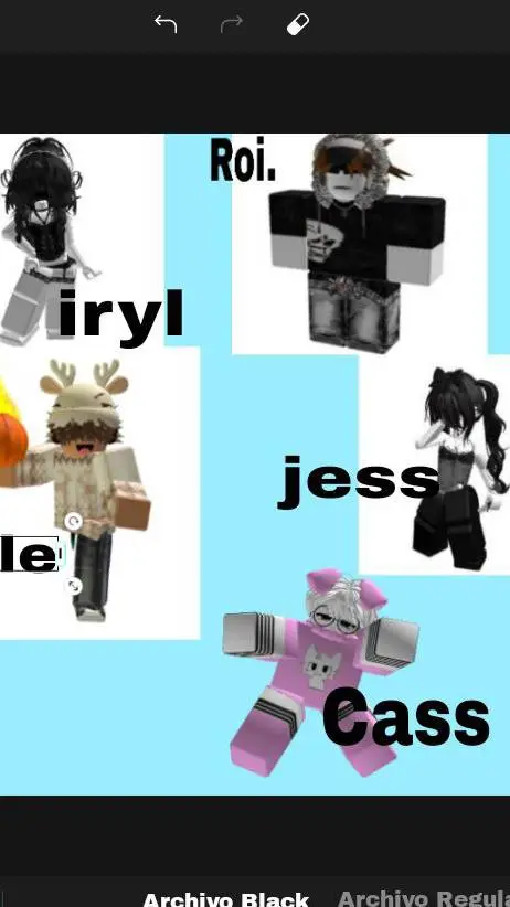 ai character: Roblox trip background